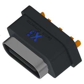 XB-TYPE C 3 P立挿防水メスホルダH=6.8 mm（ストリップ鋼片）